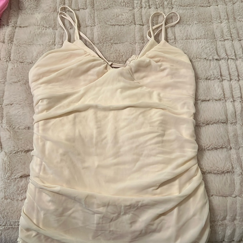 Open tie back new without tags